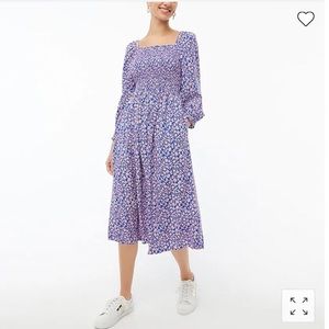 J. Crew Factory Women’s Pink & Blue Floral Dress